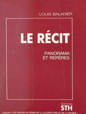 cover image of Le récit